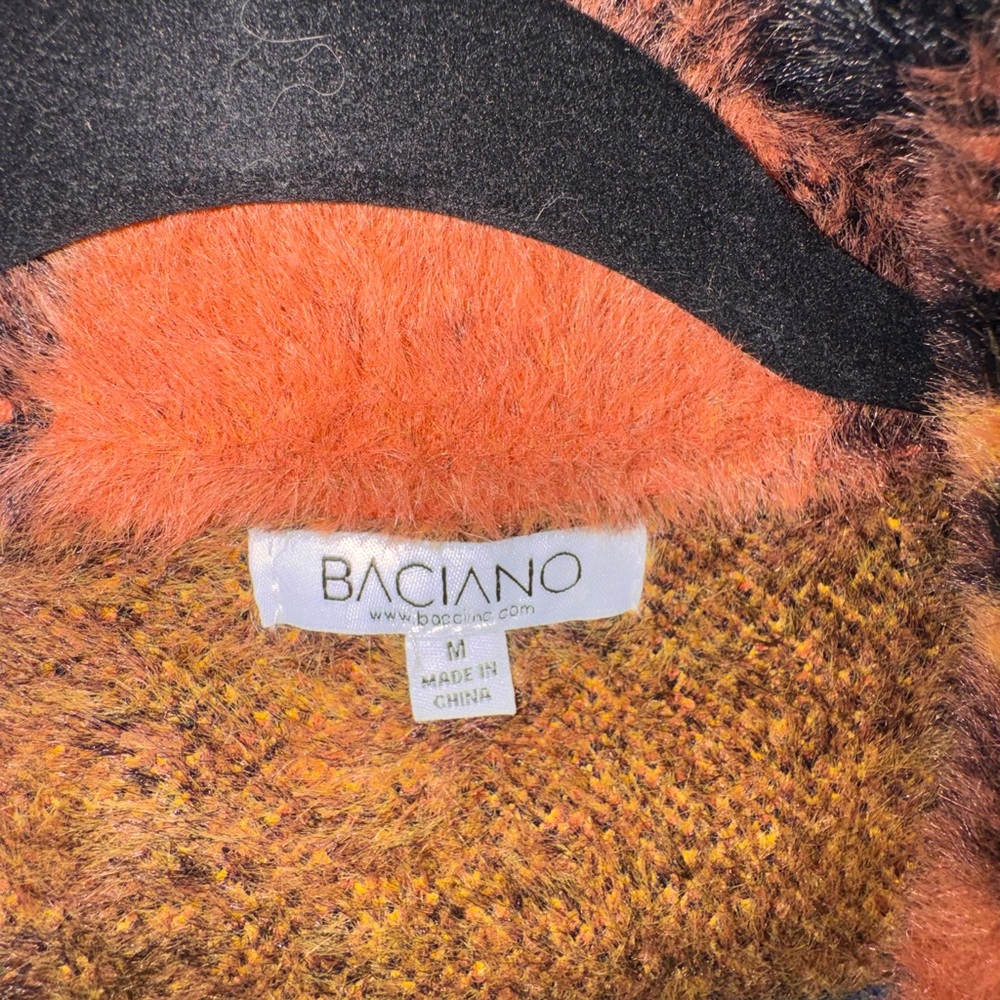 NWOT Baciano Plaid Sweater Shacket - Picture 7 of 7
